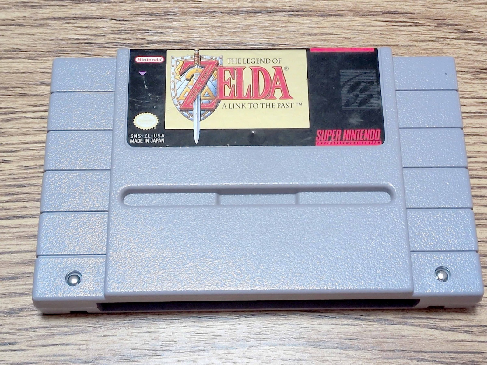 The Legend of Zelda: A Link to the Past (SNES) Authentic Cartridge Tested