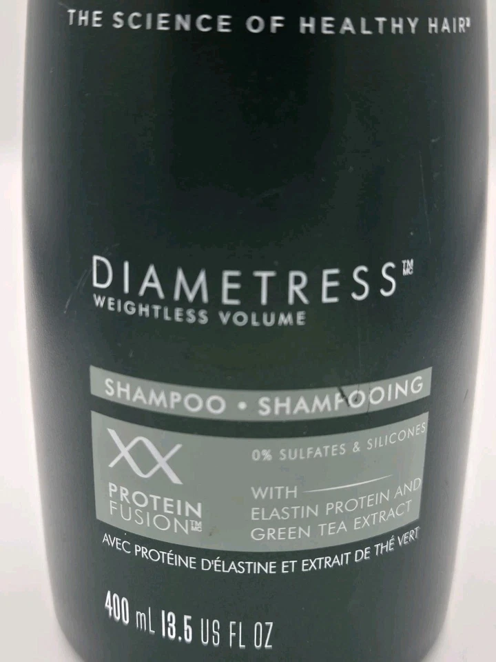 Sistema de voluminización de champú Nexxus Diametress con extracto de té verde 13,5 fl oz Foto 2 de 2