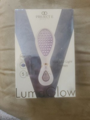 Project E Beauty LumaGlow Blue Anti-Acne LED Light Therapy Wand NEW SEALED 