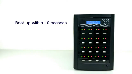 Acumen Disc 1 to 7 USB Drive Duplicator - SSD/External HDD Clone Copier & Eraser - Video 1 van 1