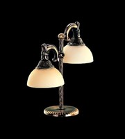 Tischleuchte Tischlampe Lampe Leuchten Art Gold Lampen Tisch Glas