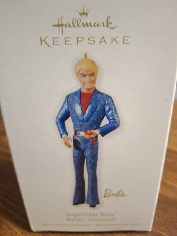 Hallmark Ornament 2010 SuperStar Ken & Barbie NEW B13