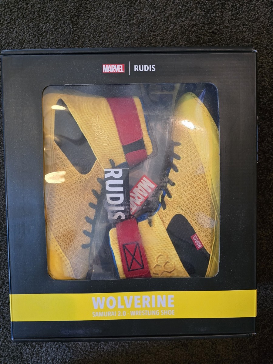 Rudis Wolverine Samurai Men's Wrestling Shoes Marvel, Size US