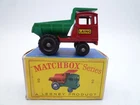 VINTAGE MATCHBOX LESNEY No.2c MUIR HILL DUMPER TRUCK IN ORIGINAL BOX 1962