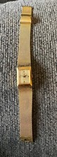 VINTAGE TIMEX GOLD TONE ELECTRIC WRIST WATCH, NOT WORKING