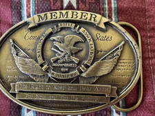 Members Of NRA Association Of America Belt Buckle
