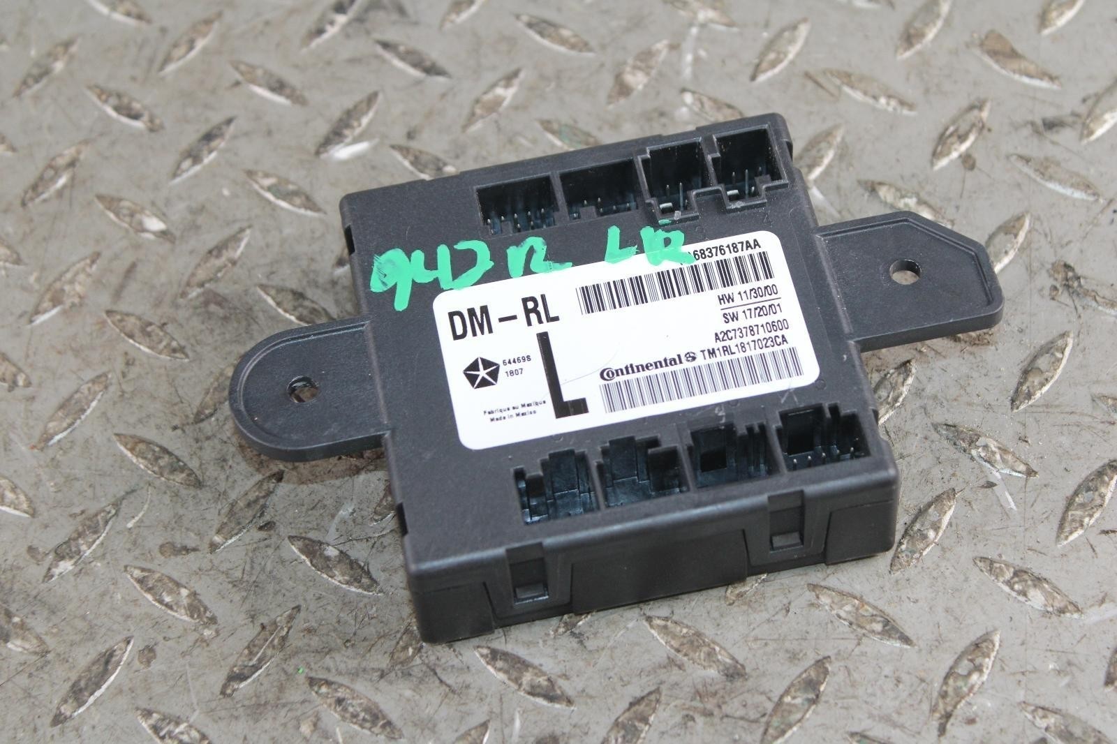 Maserati Ghibli 2014-2024 REAR+LEFT Door control module P/N 68376187AA