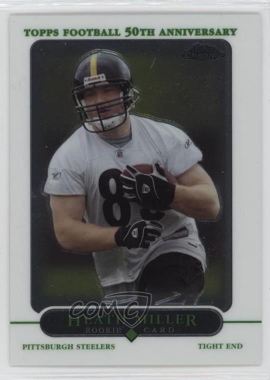 2005 Topps Chrome Heath Miller #183 Rookie RC