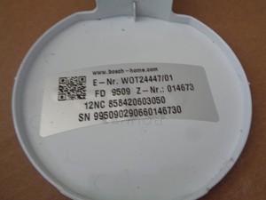 Bosch WOT24447/01 , Türverriegelung 481010552846  , voll funktionsfähig