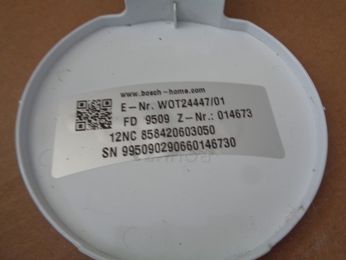 Bosch WOT24447/01 , Türverriegelung 481010552846  , voll funktionsfähig