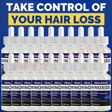 2-20 Pack Minoxidil 5 Hair Regrowth Solution Extra Strength Men 20 Month Supply