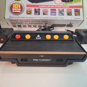 Atari Flashback 7 Classic Deluxe Game Console System 101 Built In Games TESTED!