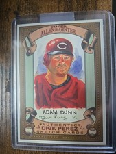 2007 Topps Allen & Ginter's - Dick Perez Sketch Cards Adam Dunn #7