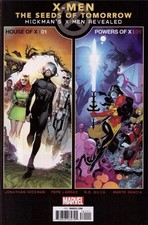 HOUSE OF X/POWERS OF X PREVIEWS #1 (2019) HICKMAN, LARRAZ, X-MEN, MARVEL, NM