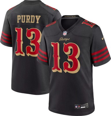 Brock Purdy San Francisco 49ers Nike Rivalries Game Jersey For the Faithful  New
