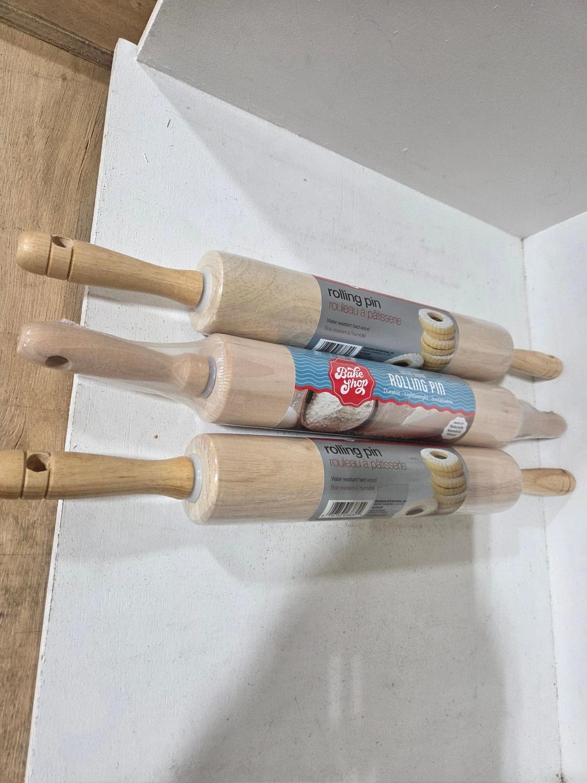 Lot of 3 Good Cook 10inch Rolling Pins - see image
Opens in a new window or tab