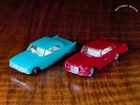 Lesney Matchbox No.53b Mercedes-Benz 220SE & No.33b Ford Zephyr 6
