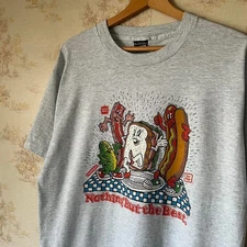 80s/90s Oscar Meyer Weiner “Nothing But the Best” Advertisement T-Shirt Size XL