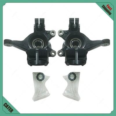 New Front Steering Knuckle+Wheel Hub Bearing 2Pcs for 2006 2007-2011 Ford Focus