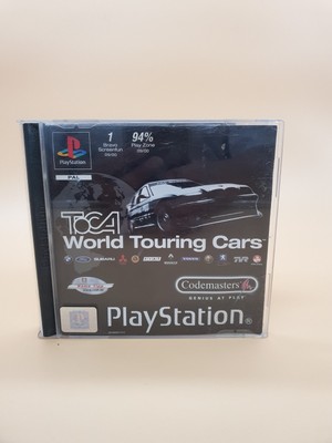 TOCA World Touring Cars - Sony PlayStation PS1 Complete With Manual Black Label