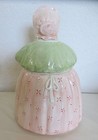 Fitz Floyd Pig Cookie Jar w/Basket of Eggs, Wearing Bonnet, Apron Vintage 1982 — photo 5