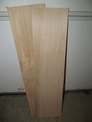 5 THIN SANDED KILN DRIED BASSWOOD 24'' X 6'' X 1/4'' LUMBER WOOD SCROLL SAW