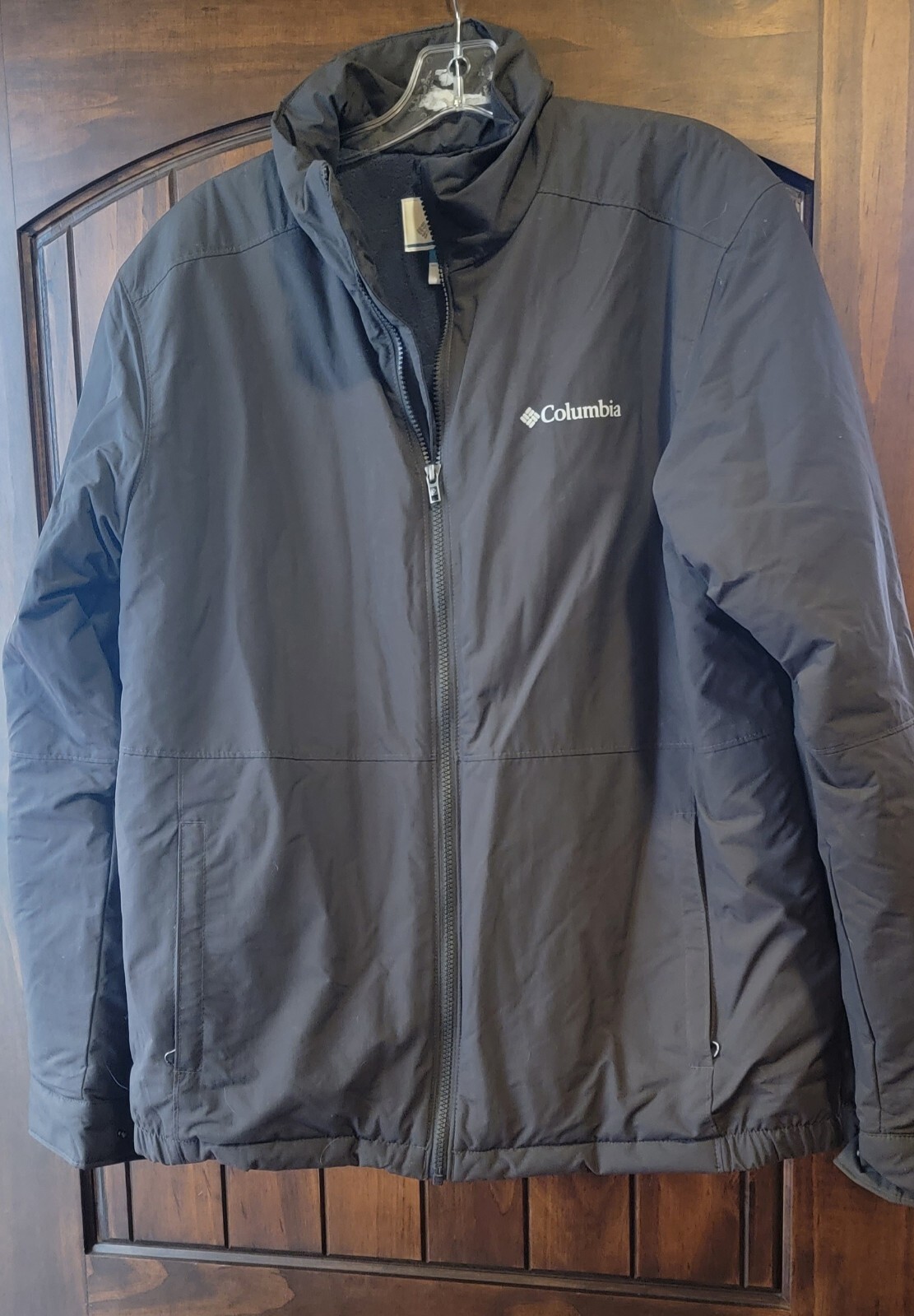 Columbia Sportswear Mens Jacket Large Black Grey Insu… Gem