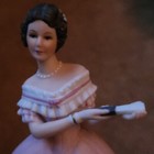 Lenox Fine Porcelain-Caroline Figurine-Great Fashions of History-Victorian-Rare — photo 9