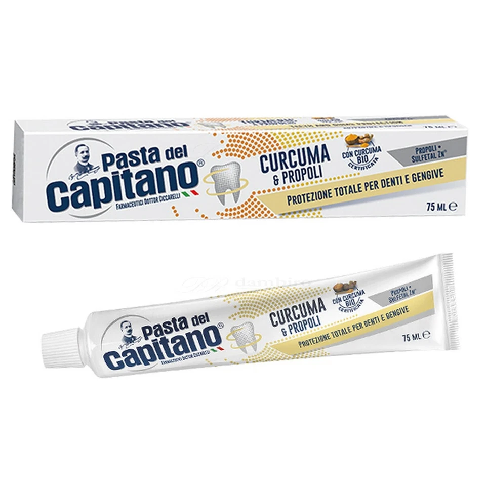 Pasta del Capitano Curcuma & Propoli Zahnpasta 75 ml