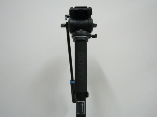Benro A48FDS4PRO Aluminum Monopod with 3-Leg Base -- Max Load 8.8 lb (4 kg) - Picture 2 of 12