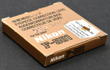Genuine Nikon  0.5F Eyepiece Correction Lens for F-501 Cameras - Mint in Box 