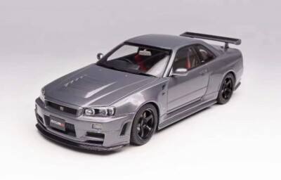 Nissan Skyline GT-R (R34) Nismo CRS - Gun Metallic - 1:18