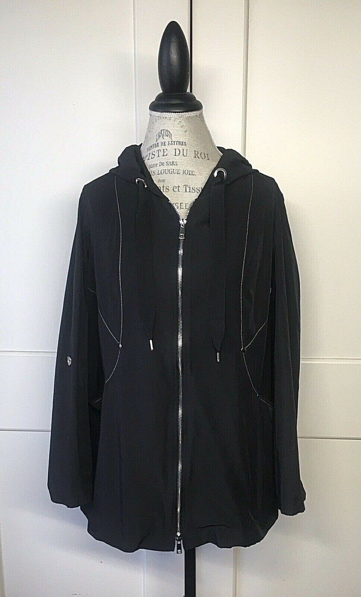 DECA Paris/Los Angeles Womens Hooded Jacket Coat Anthropologie Size Med  NWOT