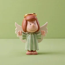 Lenox Collectibles The Peanuts CHRISTMAS PAGEANT - Peppermint Patty Angel - N/O