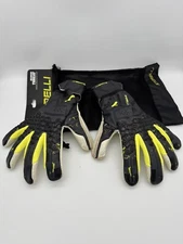Storelli Silencer Threat Goalkeeper Gloves Size 10 Yellow/Black