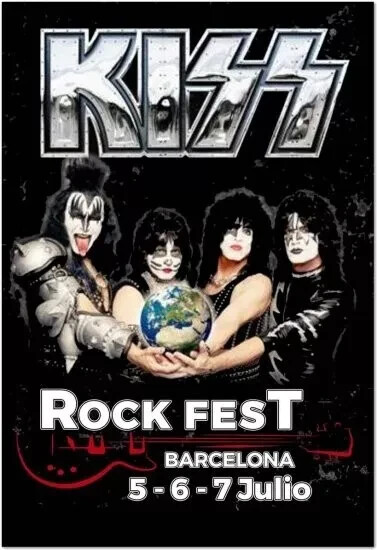 KISS / Rock Fest BCN 2018 (1DVD) JAPÓN NUEVO