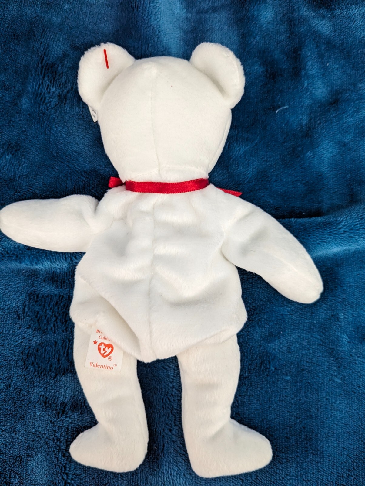 1993 - 1994 Valentino Original TY Beanie Baby P.E. Pellets ~ Errors: Brown Nose 