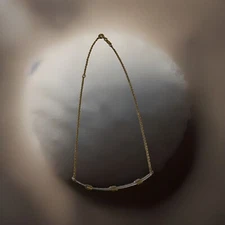 Vintage Sarah Coventry Bar Necklace 