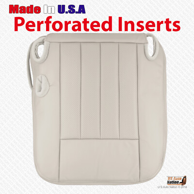 2003 2004 2005 Lincoln Town Car Executive Driver Bottom Perf Leather Cover Tan