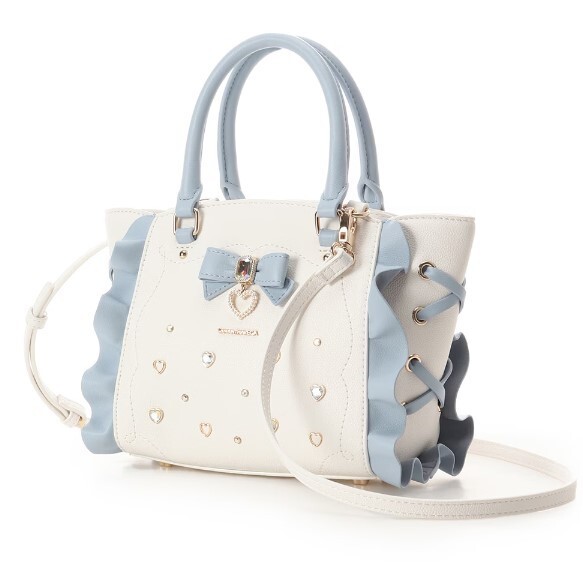 Samantha Vega 2 Way Handbag Shoulder Heart Jewelry Flutter