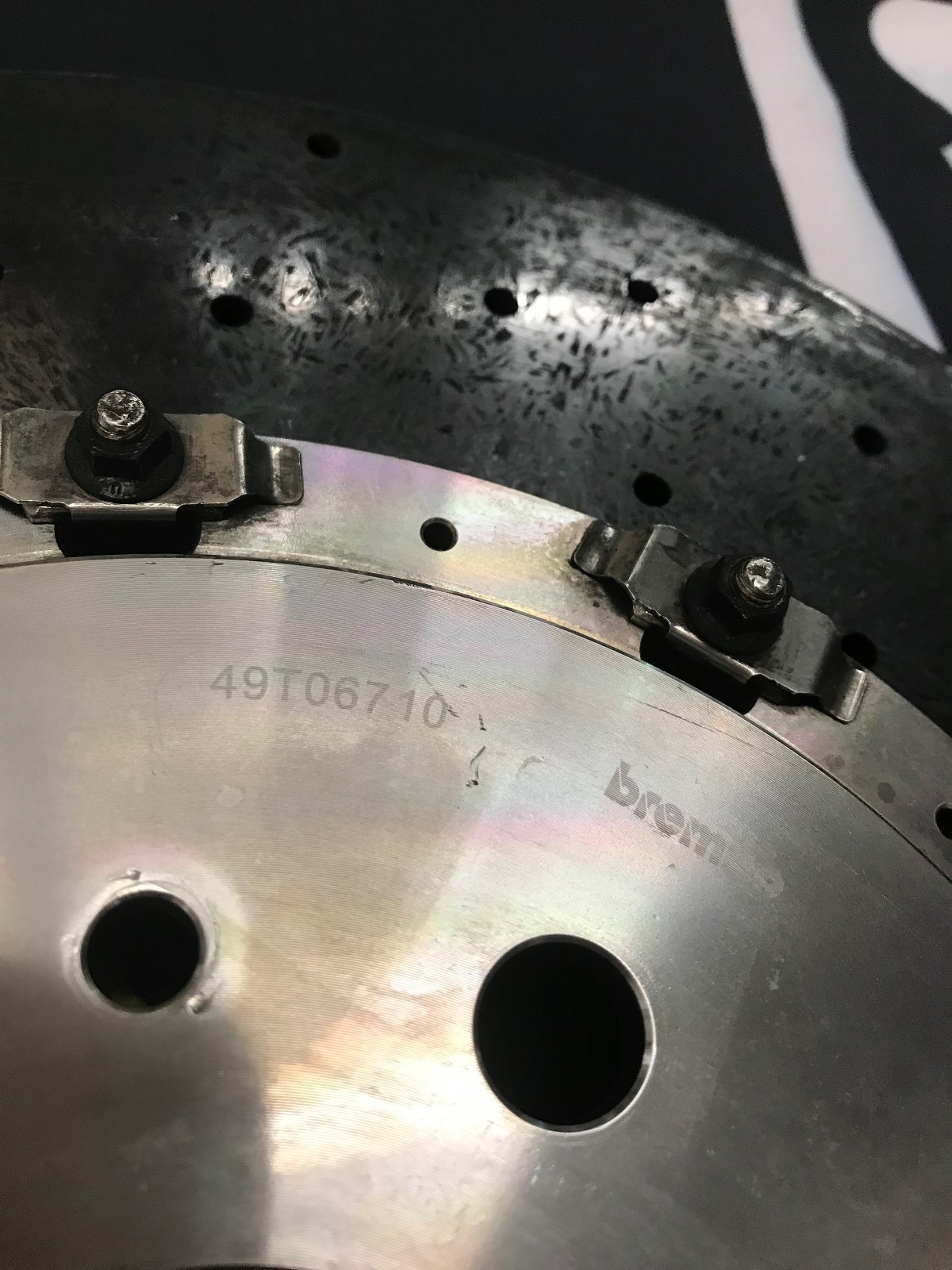 FERRARI 458 ITALIA SPIDER CALIFORNIA REAR CARBON CERAMIC BRAKE DISC OEM 304561