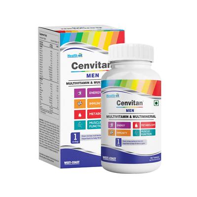 Multivitamin for men and Women 60 tablets with 24 Nutrients 