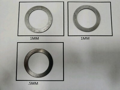 1.5 & 2mm Suzuki King Quad Clutch CVT Shim Mod. Increase Torque