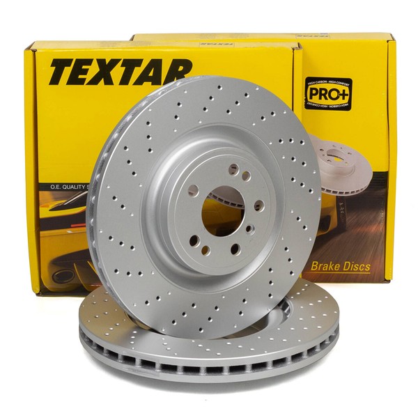 Textar Bremsscheiben Satz Ø 350Mm FüR Mercedes GLE M- W166 C292 Vorne 1664211500-image