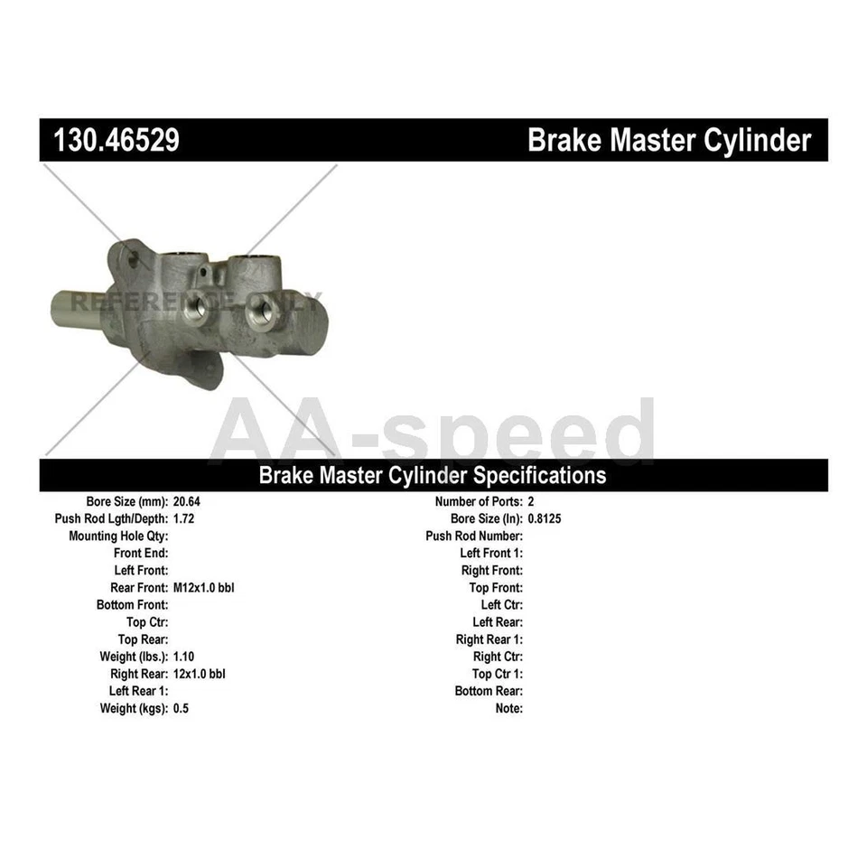 Главный цилиндр для 2007 2008 2009 2010 2011 2012 2013 Mitsubishi Outlander - Изображение 3 из 4