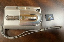 Fujifilm FinePix A340 4.0MP Digital Camera Tested  Working-W/2GB XD Card 