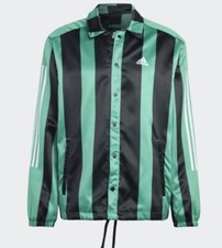 NEW MENS ADIDAS ORIGINALS SATIN COACHES TRACK JACKET SIZE M  IB8393 New
