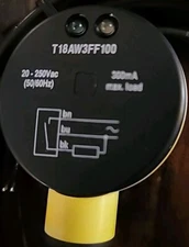 BANNER ENGINEERING  T18AW3FF100Q1 20-250 V BRAND 32475 QUICK SHIP 