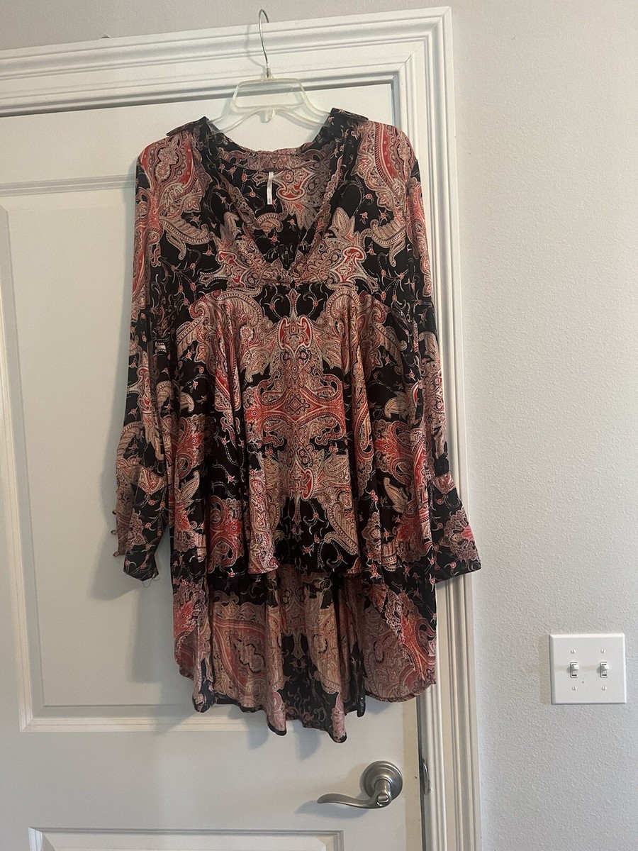chinese dress ladies Free People Don't Call Me Baby Thermal Tunic Dress  White Chocolate Couture