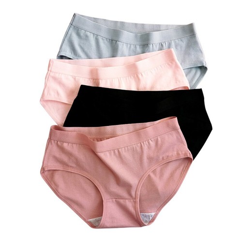Cotton Underwear Lady Panties Underwear Summer Cartoon Casual Slight Stretch - Picture 5 of 15